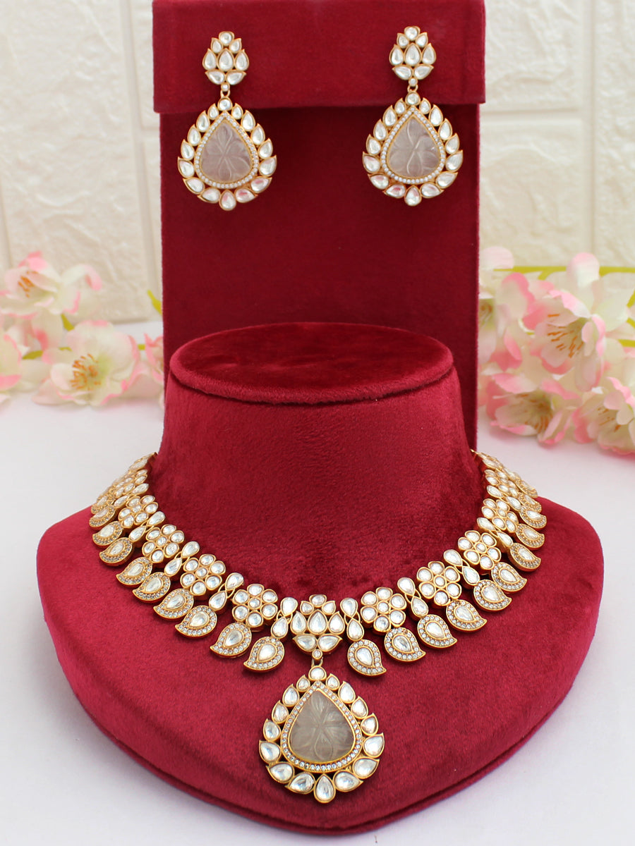 Malaysia Necklace Set-Ivory