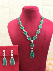 Sharon Necklace Set-Green