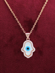 Hamsa Evil Eye Pendant Chain / Necklace