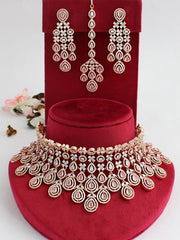 Sobia Necklace Set-Pastel Pink