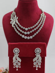 Shannon Necklace Set-Silver