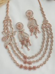 Shannon Necklace Set-Pastel Pink