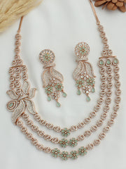 Shannon Necklace Set - Mint green