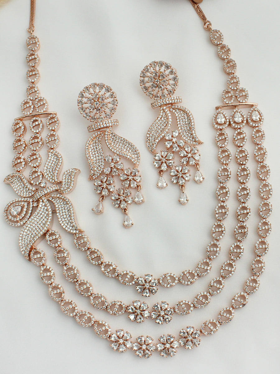 Shannon Necklace Set - Rose Gold