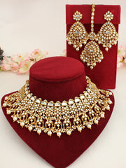 Aarzoo Necklace Set-White