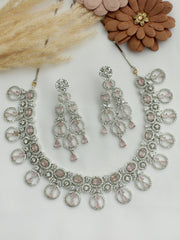 Issra Necklace Set-Pastel Pink