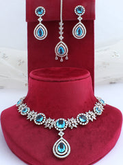 Ira Neckace Set-Turquoise