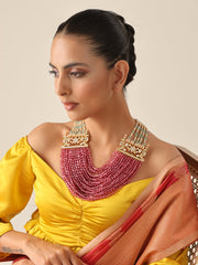 Jaisalmer Necklace-Pink