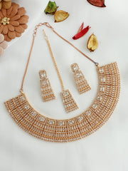 Ellie Necklace Set-Rose Gold