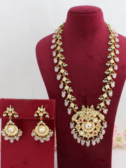 Jaisalmer Long Necklace Set-Multicolor