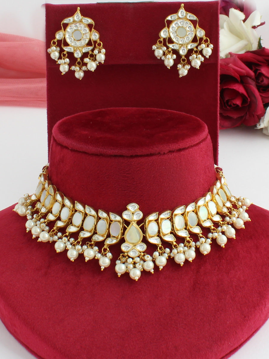 Adira Necklace Set-Ivory