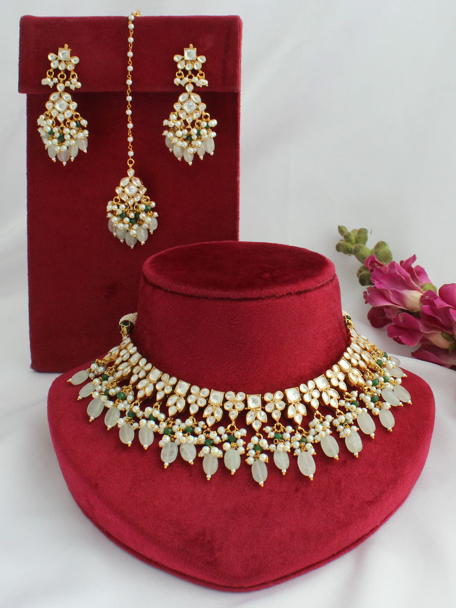 Mita Necklace Tikka Set