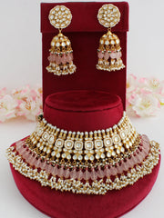 Padmini Necklace Earrings with Sheeshphool