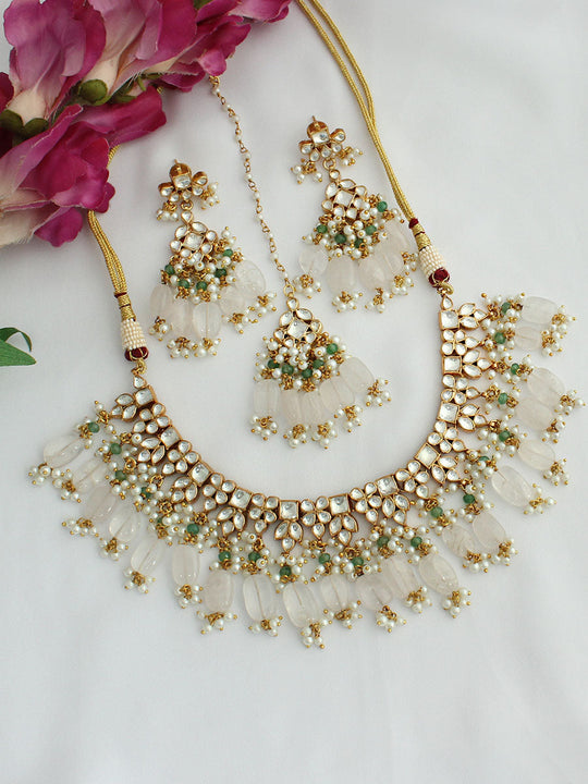 Mita Necklace Tikka Set