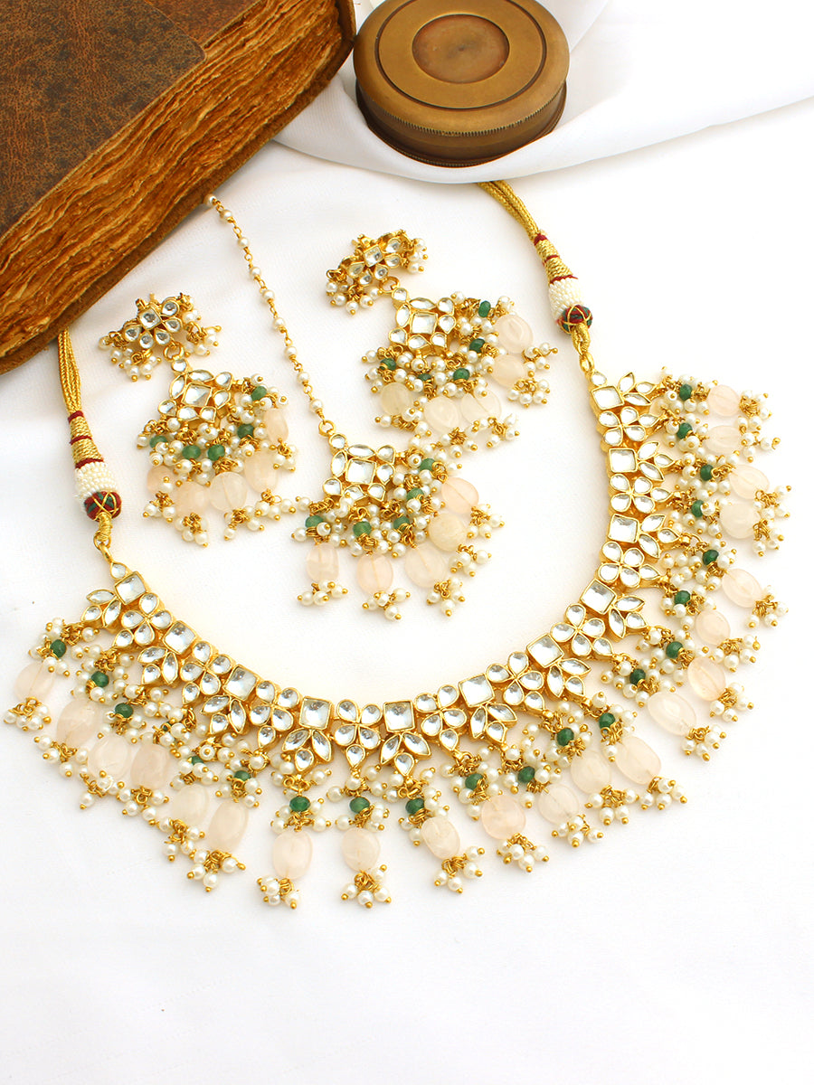 Mita Necklace Tikka Set