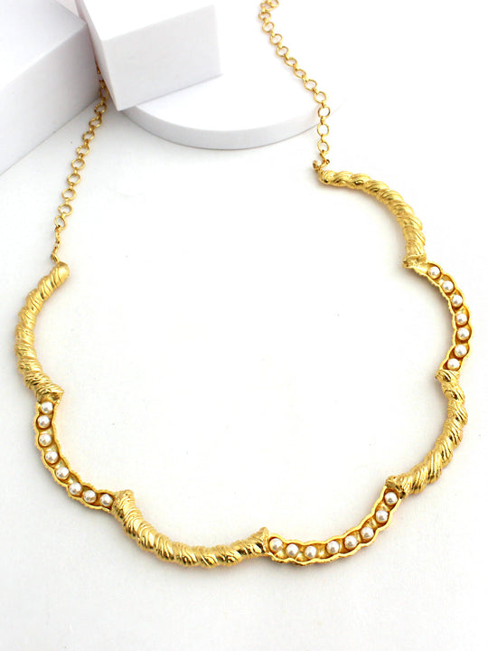 Gloria Necklace-Gold