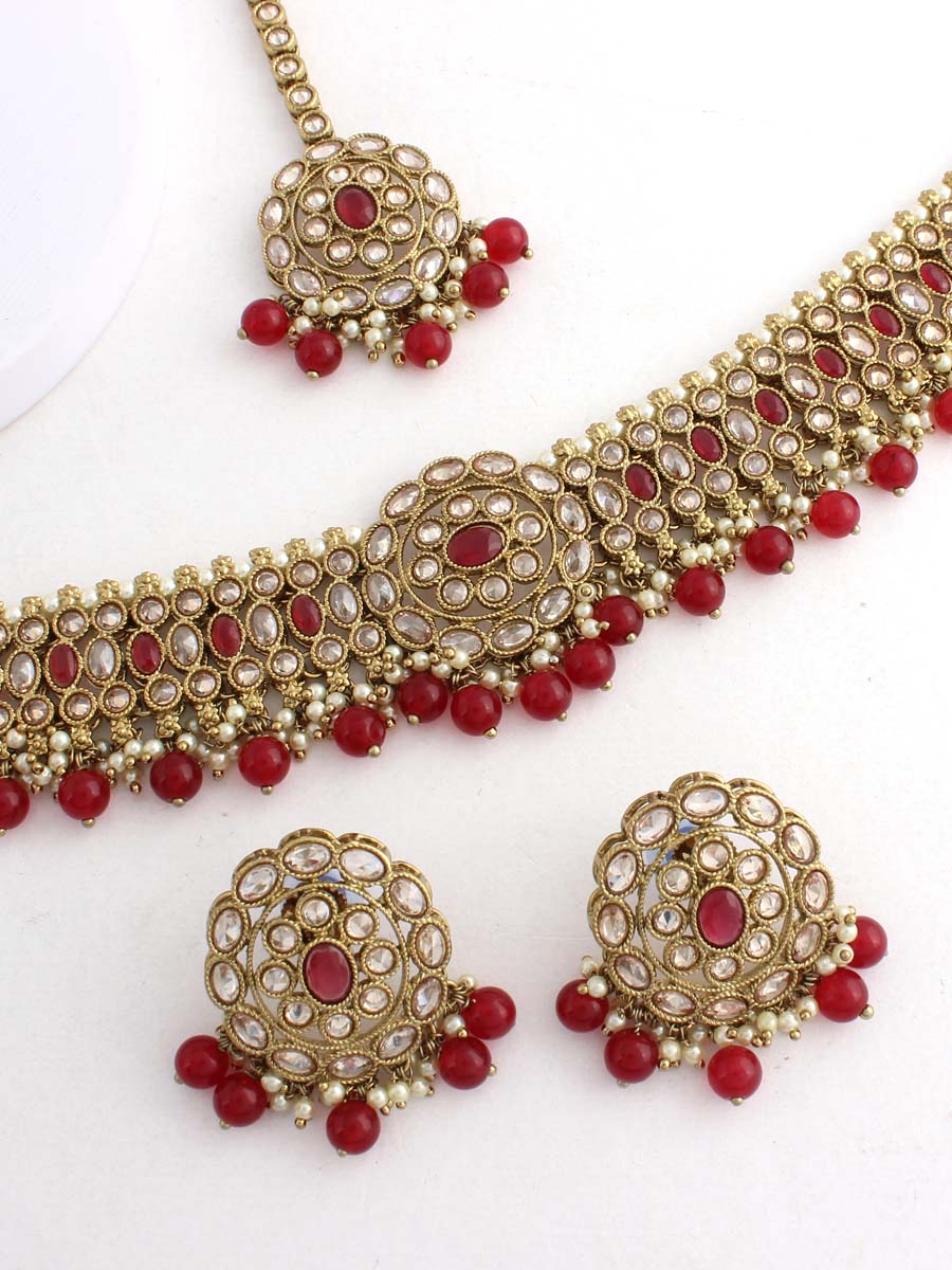 Ishanvi Necklace Set