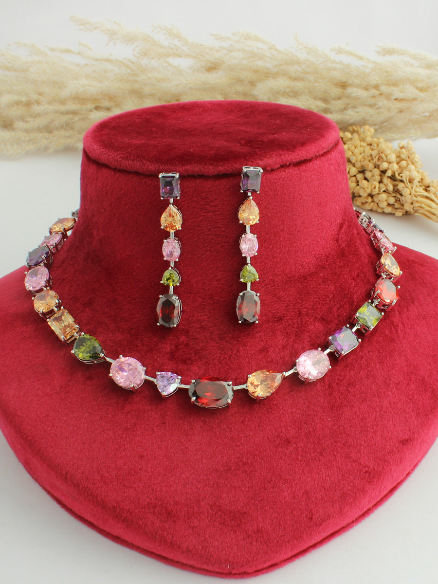 Tamara Necklace Set-Multicolor