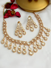 Rimaya Necklace Set-White