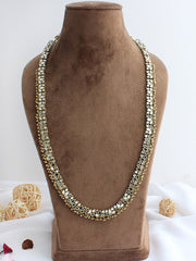 Amyra Mirror Long Mala Necklace