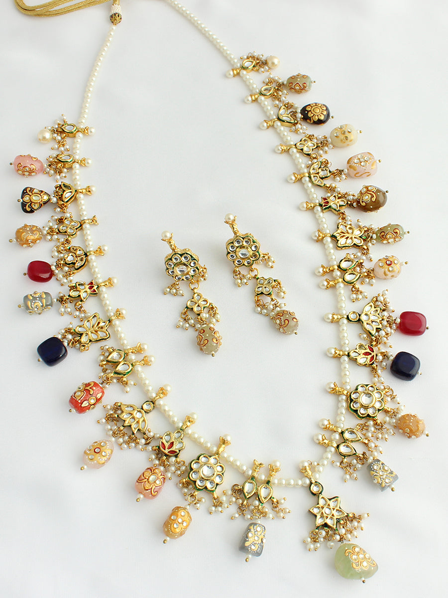 Atishi Long Necklace Set