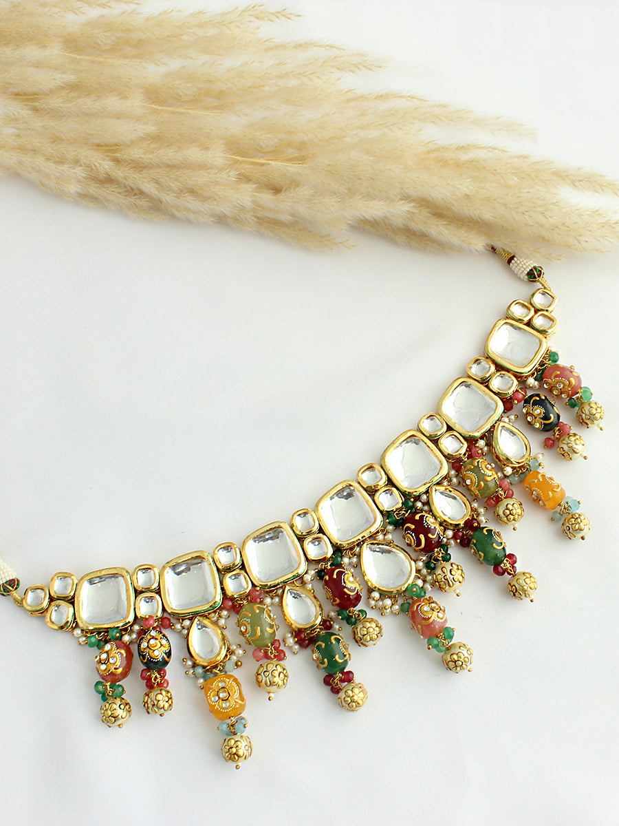 Aishwarya Choker Necklace_multicolor